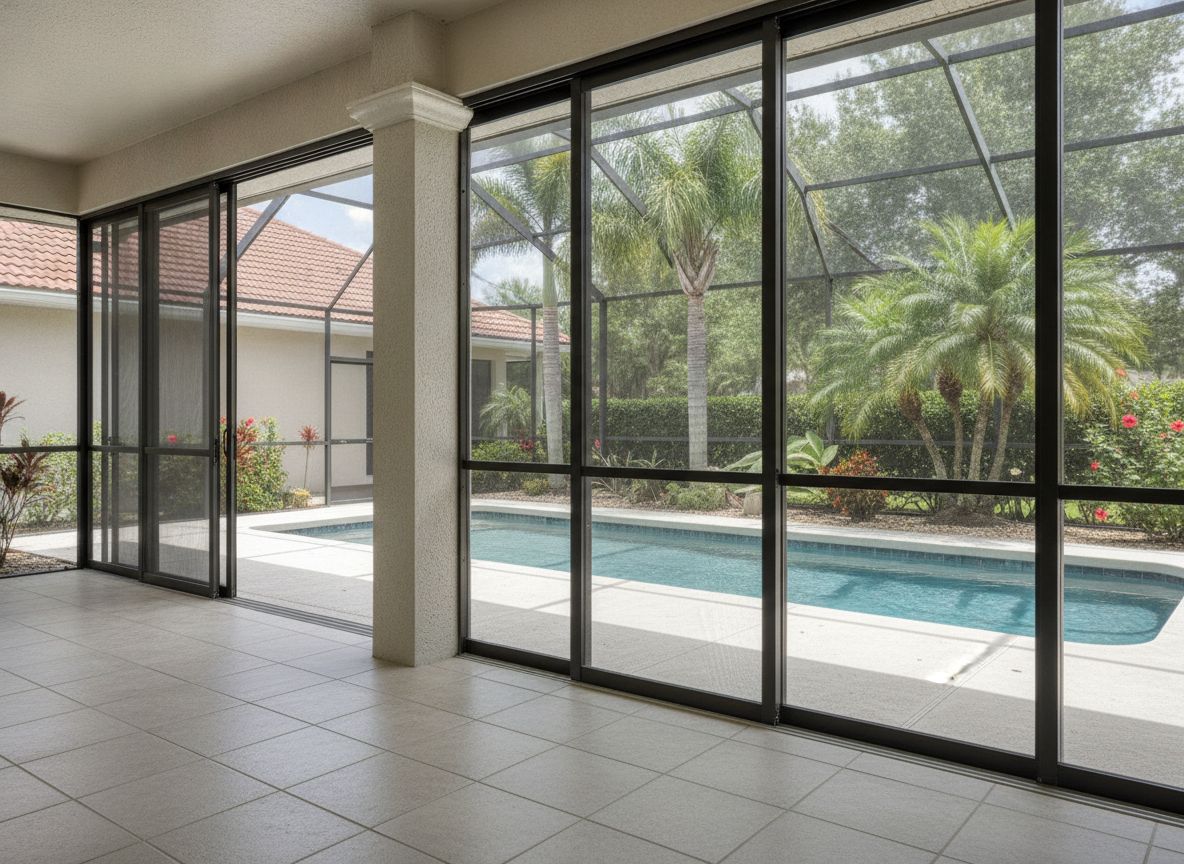 Sliding glass patio door installation