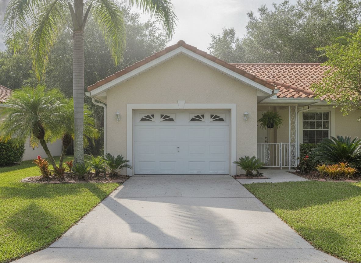 Single-car garage door
